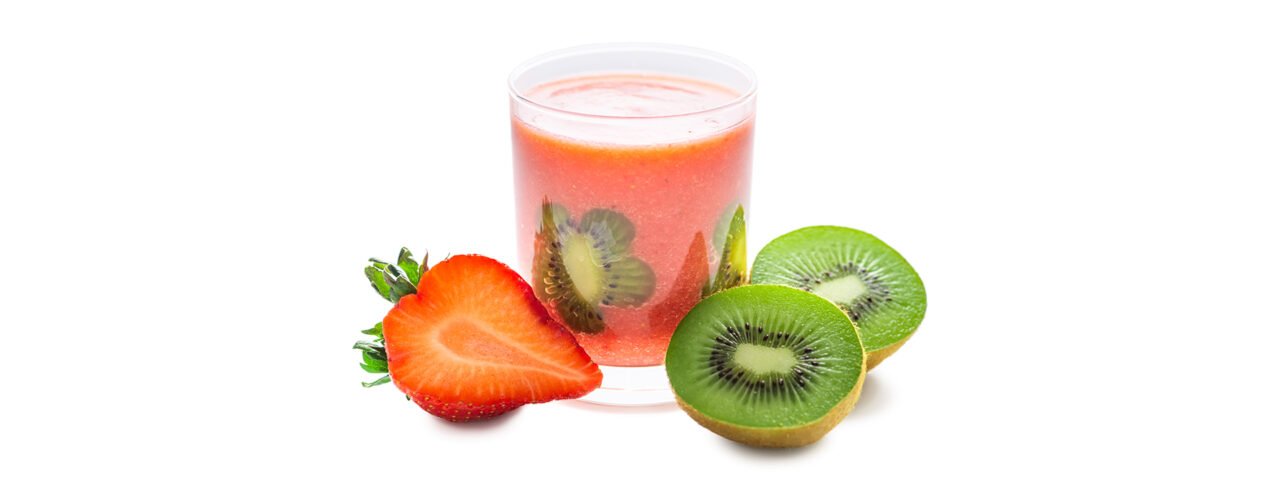 Strawberry Kiwi Protein Shake Recipe - Caneggs Canada